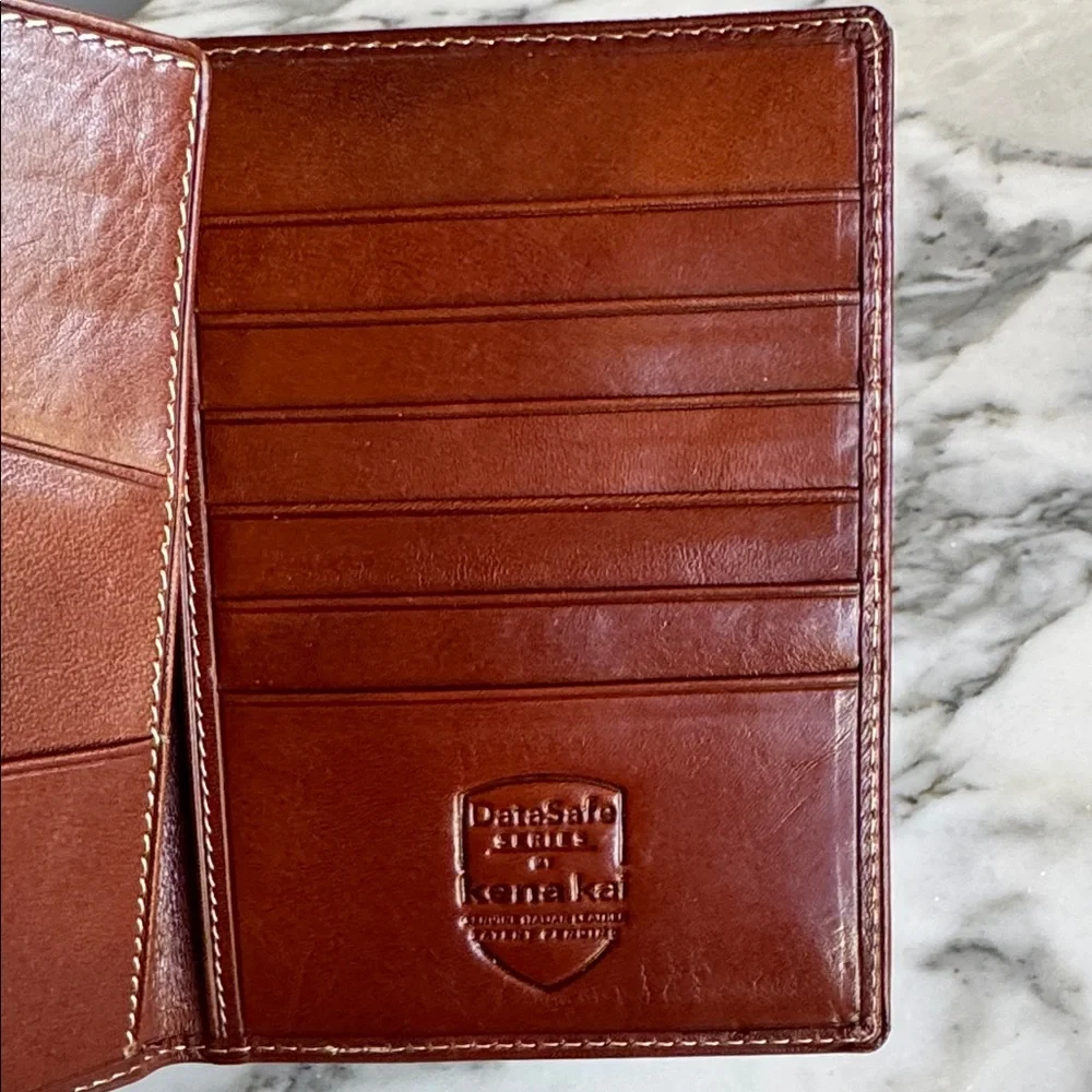 Kena Kai RFID Leather Passport & Card Holder Wallet